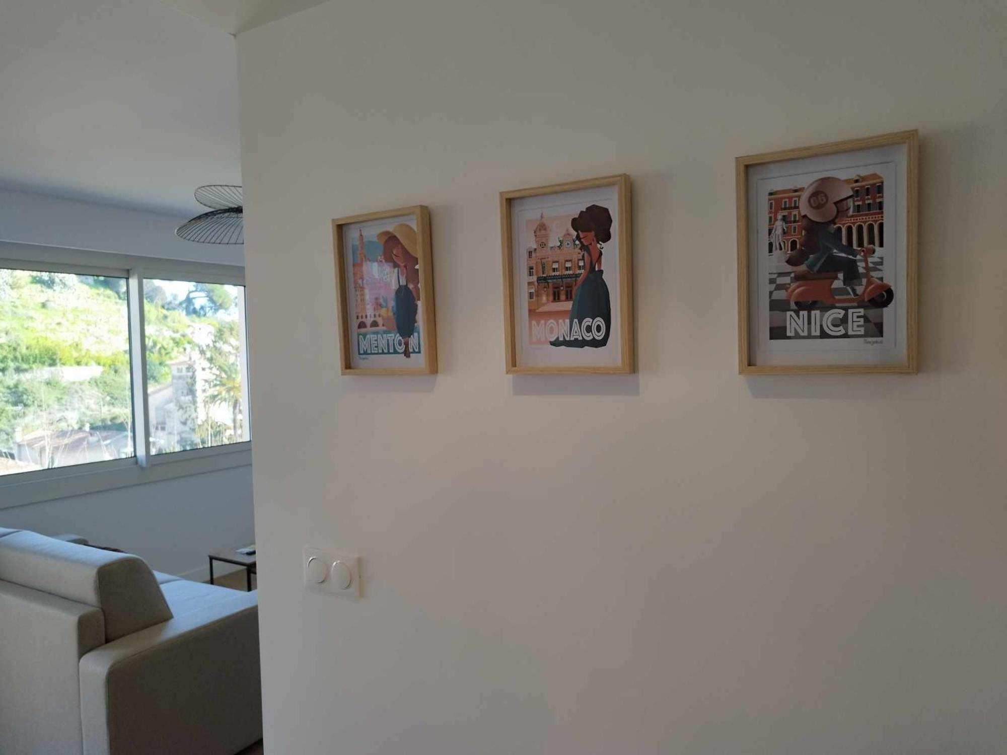 Appartement Moderne Refait A Neuf - 4 Couchages - Menton Exterior foto