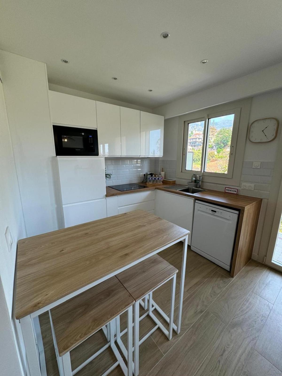 Appartement Moderne Refait A Neuf - 4 Couchages - Menton Exterior foto